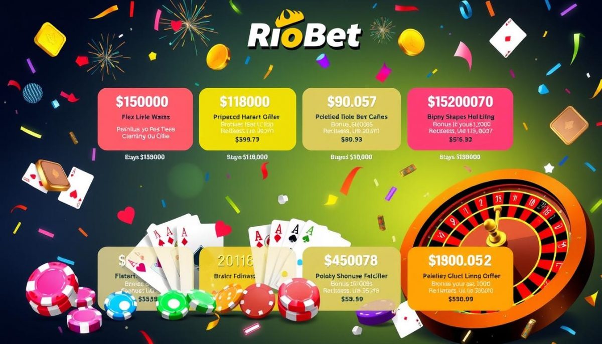 RioBet бонустары және арнайы ұсыныстары