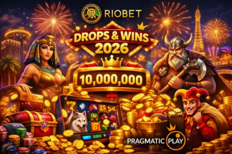 Drops & Wins 2026 RioBet казиносында: джекпот механикасы слоттарға қызығушылықты қалай арттырады